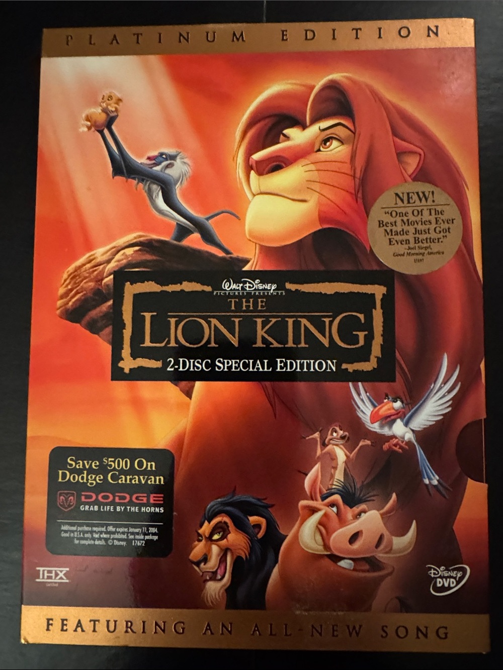 The Lion King ~ 2 Disc Special Edition DVD’s 📀 Movie, Unopened, Sealed! Disney 💫